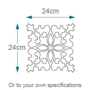 Frosted design dimensions S2